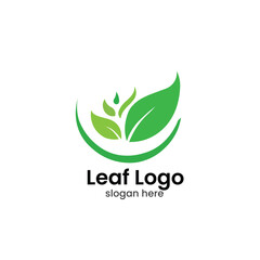 green leaf logo