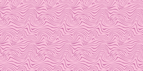 Wavy shapes background. Seamless pattern. Vector. なみなみパターン　シームレス