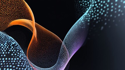 Smooth abstract curves organic shapes representing scalable business models digital innovation and growth potential Ideal for tech firms business development and future oriented companies