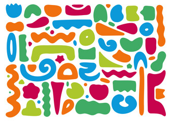 Hand Drawn Shapes Pack 2