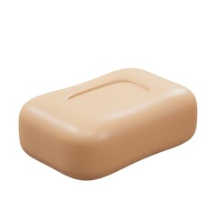 3D Brown Natural Soap Bar