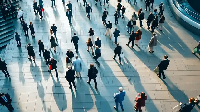 Anonymous Crowd Flow in Urban Environment Revealing Society's Dynamic Movement
