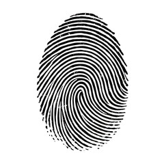 fingerprint black isolated on  white background.png