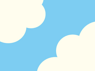 背景（夏、空）