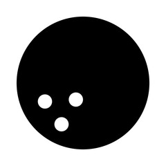 Bowling Alley Icon sign vector