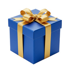Gift box isolated on transparent background