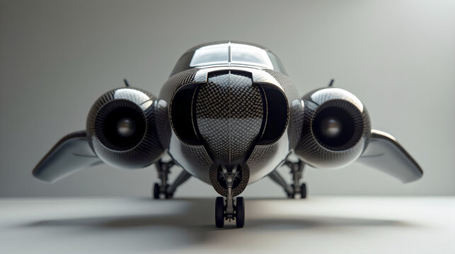 Futuristic flying vehicle with wide engines
 - Powered by Adobe