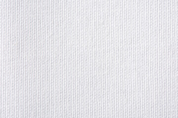 white cotton fabric texture background. Creases of cloth and cotton.	