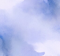 Fototapeta premium blue sky abstract watercolor background. generate ai