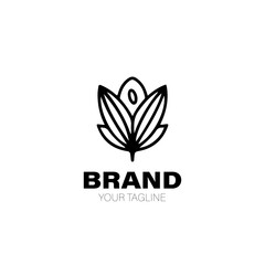 Cocoa Logo. Cocoa Logo Design. Cocoa Logo Brand. Cocoa Logo Vector Design Isolated on White Background