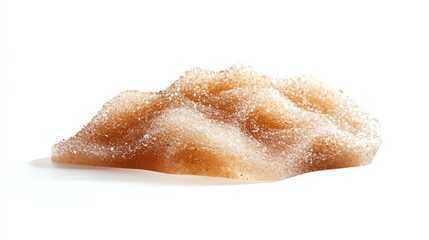 Close-up of Exfoliating Body Scrub with Sugar Crystals for Skincare