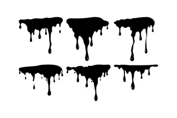 Dripping Liquid Splatters Design, dripping ink designs, Abstract Vector Design
