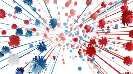 Memorial Day Decoration Background: With Grief as the Rhyme, Adorning the Solemn Scene Filled with Commemorative Sentiments and Intricate Details