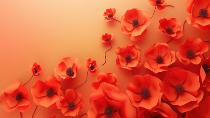 Memorial Day Decoration Background: With Grief as the Rhyme, Adorning the Solemn Scene Filled with Commemorative Sentiments and Intricate Details