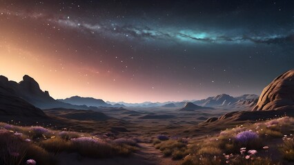 Stars Over the Meadow