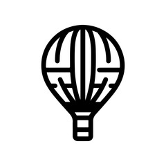 Obraz premium hot air balloon vector illustration