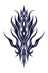 tribal tatto vector design