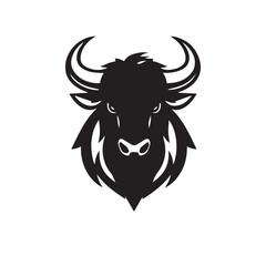 Bull Logo Vector Image Graphic