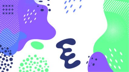 Abstract colorful shapes and patterns suitable for backgrounds, modern design projects, artistic concepts, or vibrant digital content creation.