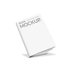 PAPER MOCKUP 132 WITH THEMES OF MODERN BLANK BOOK VECTOR FOR BRANDING OR PRESENTATIONS
