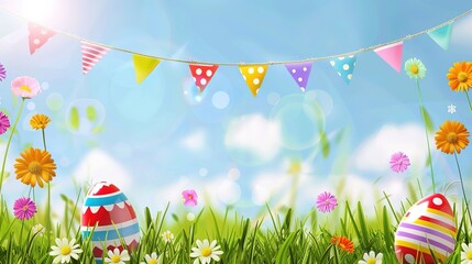 Spring Bank Holiday Festive Background: Igniting the Fiery Joy and Endless Vitality of Spring Bank Holiday with Colorful Festive Elements