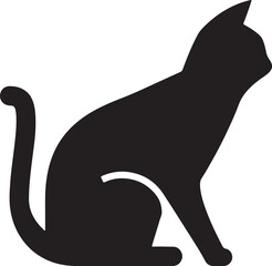  Cat simple icon. Vector ICON all icon Viktor