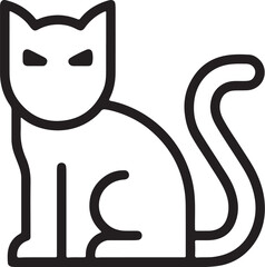  Cat simple icon. Vector ICON all icon Viktor