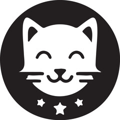  Cat simple icon. Vector ICON all icon Viktor
