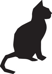 Cat   simple icon. Vector ICON all icon Viktor