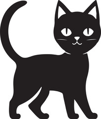 Cat   simple icon. Vector ICON all icon Viktor