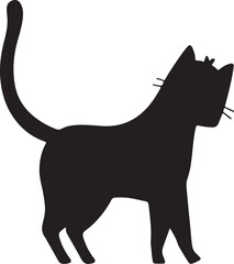 Cat   simple icon. Vector ICON all icon Viktor