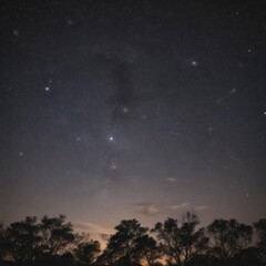 starry night sky, night sky with stars, starry night sky with stars