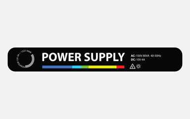 Label pack design. Vector graphic asset for streetwear design. Retro futuristic element in Y2K for apparel, clothing and poster design