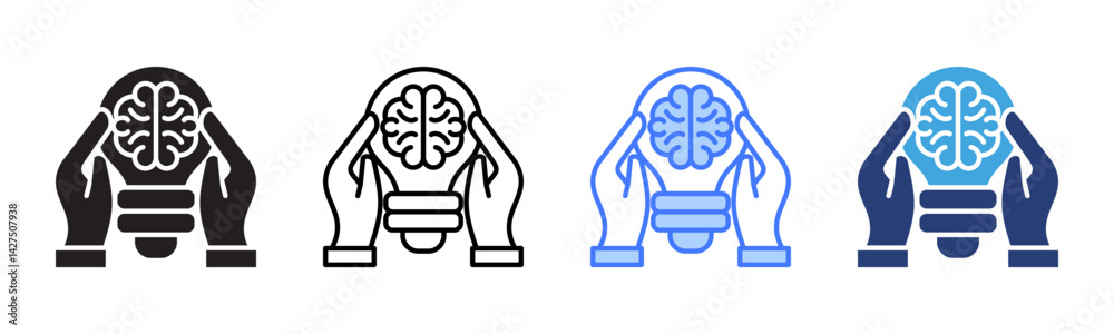 Aufkleber Idea icon sheet multiple style collection