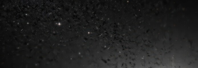 Obraz premium Inky black canvas scattered with diamond-like starlight , astronomical, night, dark