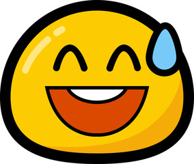 Cute Emoji Emoticon Illustration Element