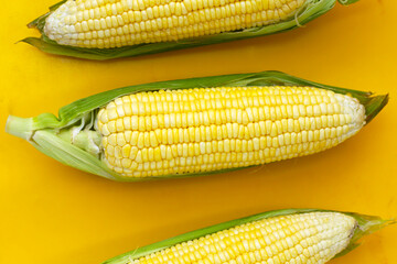 Sweet corn, Fresh yellow corn