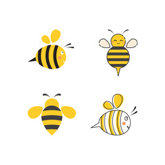 Obraz premium Bee Logo icon