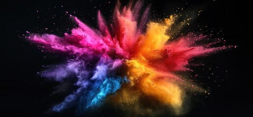 Vibrant Color Explosion: A Symphony of Hues