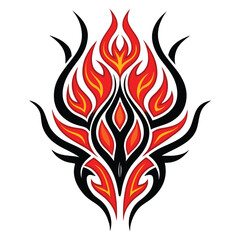 Fire vector illustration design