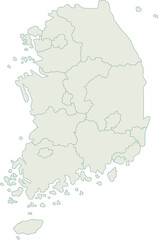 대한민국 지도