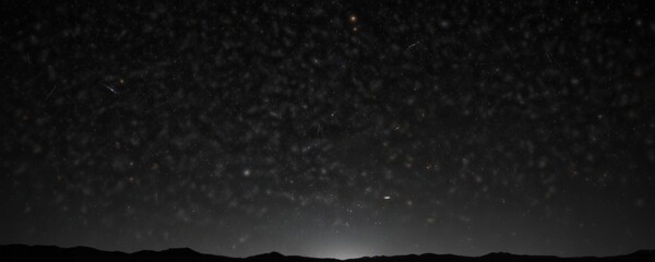 Sparkling stars scattered across a deep black night sky ,  light,  nighttime