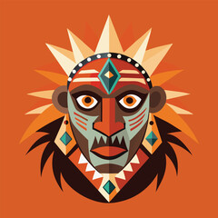 Fototapeta premium Africa African of art & Illustration