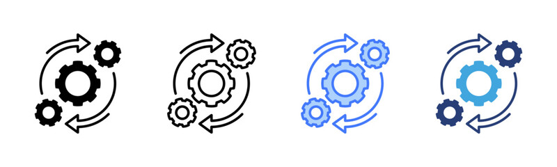 Change icon sheet multiple style collection