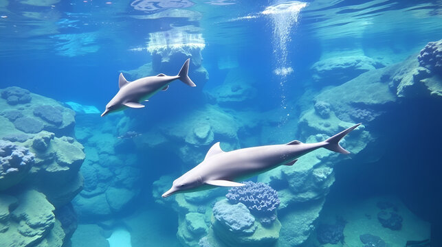 Adlerrochen Rochen Aquarium Meer Urlaub 1