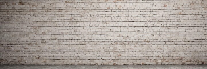 Obraz premium Weathered white brick wall, showing significant age and texture , stone, whitewashed