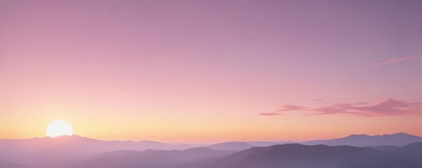 Fototapeta premium Blurred pastel pink, blue, yellow hues Soft, ethereal gradient resembling a sunset , gradient, ethereal, artistic