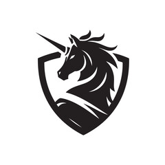 night vector silhouette clip art logo illustration