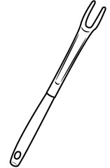 backyard gardening equipment coloring page