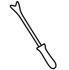 backyard gardening equipment coloring page